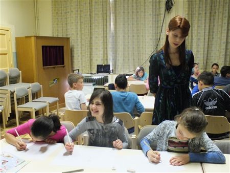 Kinderillustraties maken in de bib