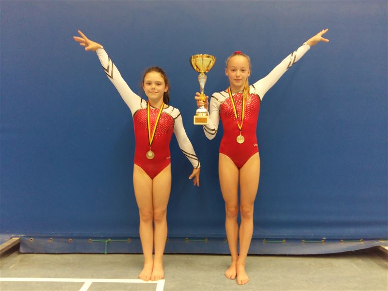 Kioma en Josephine zijn turntoppertjes