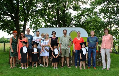 Kleuters in Ubbersel zijn afgestudeerd