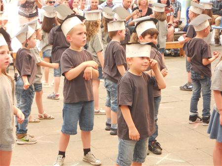 Kleuters krijgen hun diploma