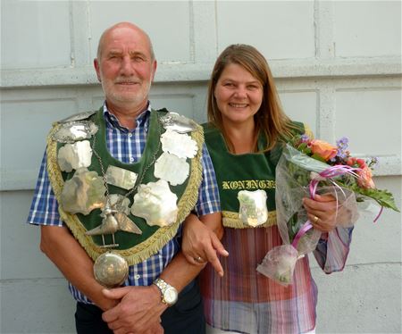 Koning Ludo en koningin Pavlina bij St.-Jacobus