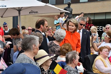 Koningin tussen het volk