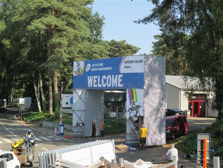 Koortsachtige drukte voor WK BMX