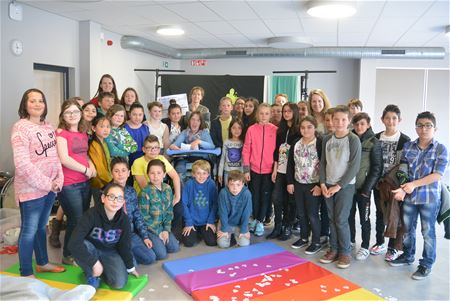 Leerlingen bezochten 't Trapke