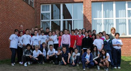 Leerlingen in de bres voor het goede doel