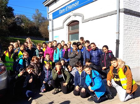 Leerlingen van De Brug op openluchtklassen