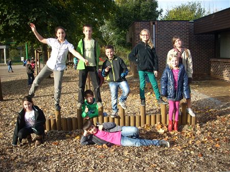 Leerlingen van de Ronde Tafel aan het roer