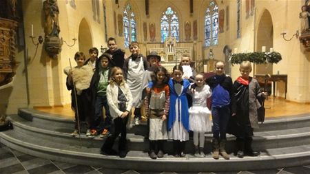 Leerlingen verzorgden zelf kerstviering