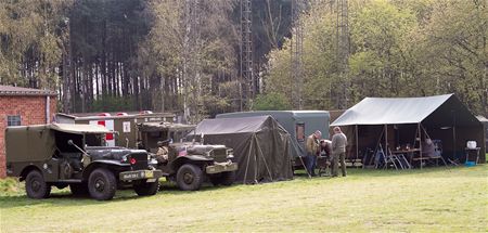 Legertrucks palmen Ubbersel in