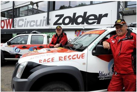 Leiding Race Rescue van Etienne naar Ludo