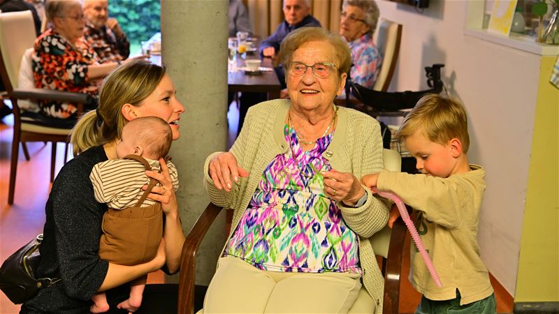 Lène Schuyten is vandaag 104 jaar geworden