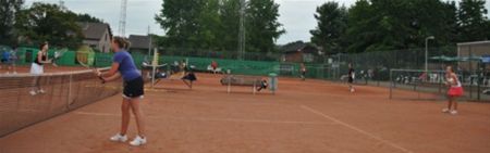 Leren tennissen bij TC Eversel