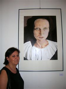 Liliane Mechelmans op expo in Antwerpen