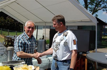 Luc Jans is koning van de OLV-gilde