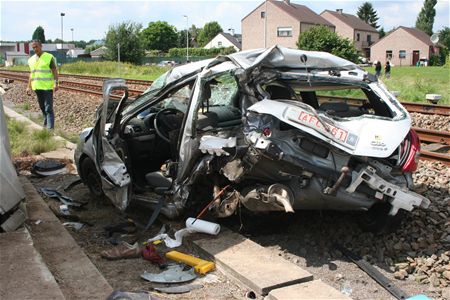 Man dood na botsing met trein