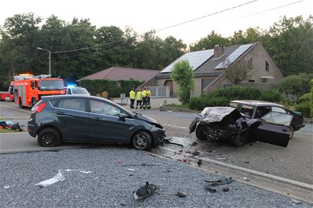 Man kritiek na frontale botsing