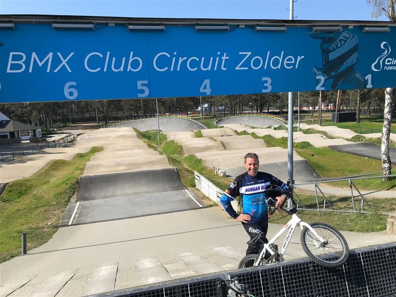 Marc Wauters rijdt zelf WK BMX