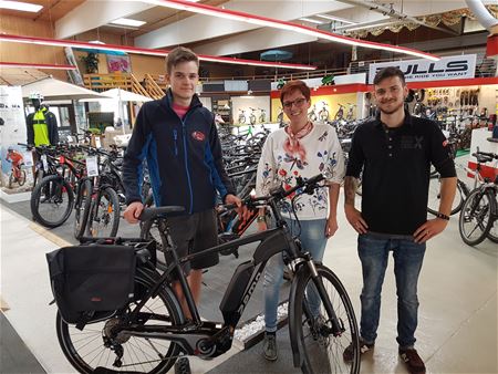 Mattes Ruhl fietst van Brilon naar Heusden-Zolder