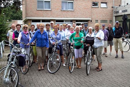 Met de fiets naar De Blauwe Kei