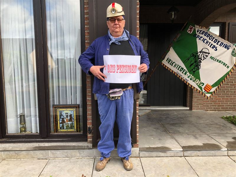 Mijnwerkers geven laatste zetje met facebookactie