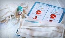 Mondmasker mag af in de natuur