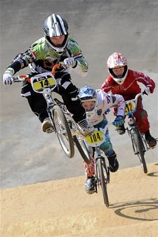 Morgen finale van BMX-topcompetitie