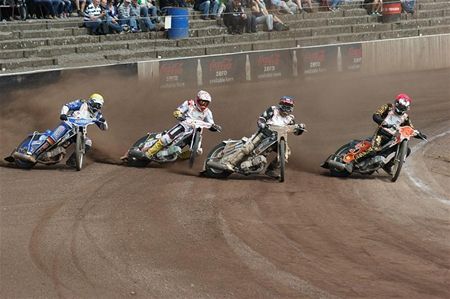 Morgen teamspeedway op Helzold