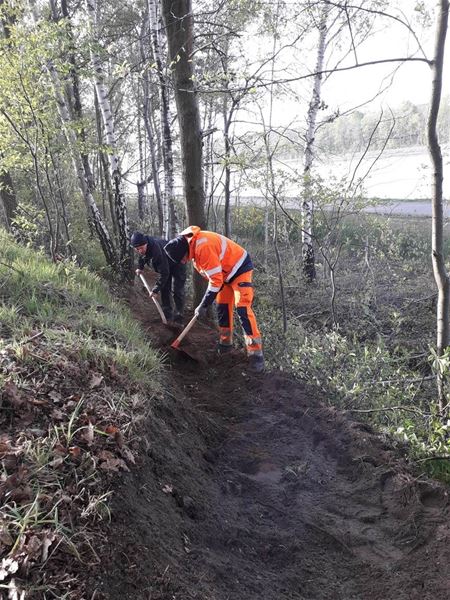 Mountainbikeparcours wordt verbeterd