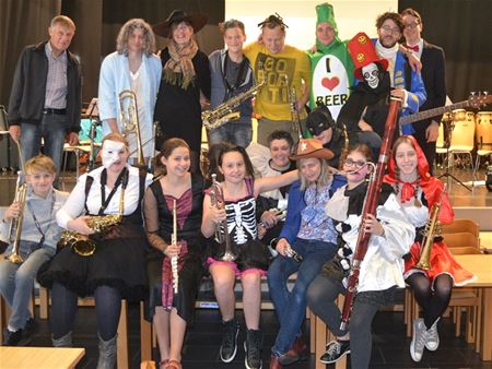 Musiceren in halloweenstemming