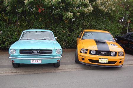 Mustang Fever in de Schaapsweg
