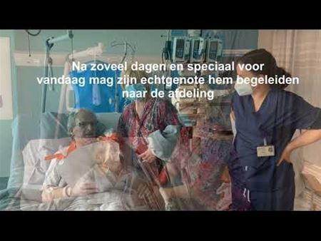 Na 58 dagen van intensieve naar gewone kamer