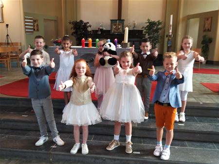 Negen communicanten in Berkenbos