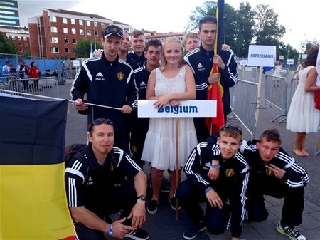 Niels Vidal werd 5de met zijn ploeg in Zweden