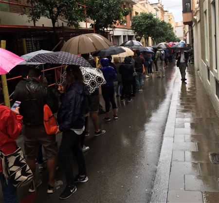 Niet overal in Barcelona zijn er rellen