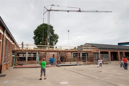 Nieuwe klassen in Eversel rijzen uit de grond