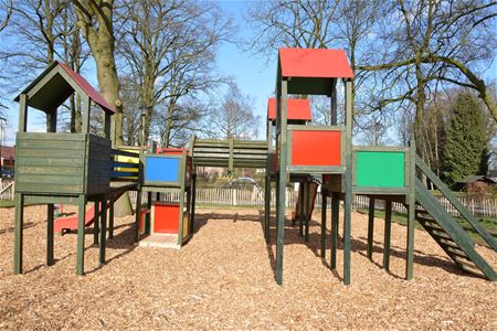 Nieuwe speeltoestellen in het voorjaar