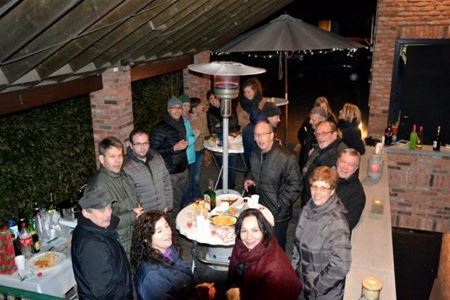 Nieuwjaarsdrink in Halhei