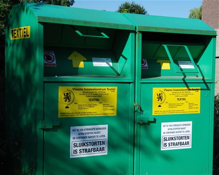 Nog één uitbater van textielcontainers