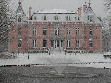 Nog maar eens een winterse dag op 't Meylandt