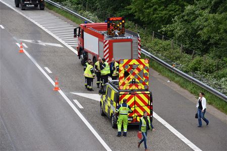 Oliespoor zorgt voor verkeershinder