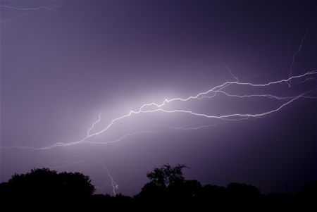 Onweer bleef rustig in Heusden-Zolder