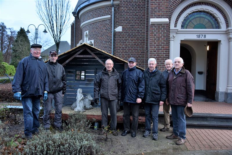 Ook de kerststal van Bolderberg is klaar