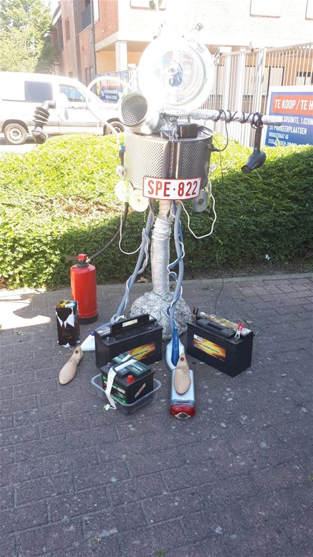 Ook Heusden-Centrum heeft zijn vogelverschrikkers