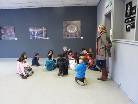 Ook kinderen geboeid door kunst
