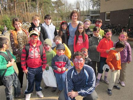 Ook kinderen van De Bark vierden carnaval