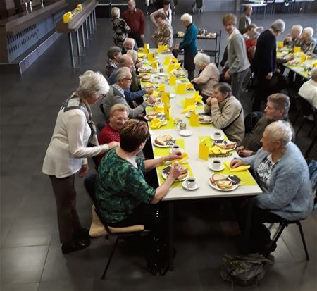 Ook Samana Berkenbos aan de paastafel