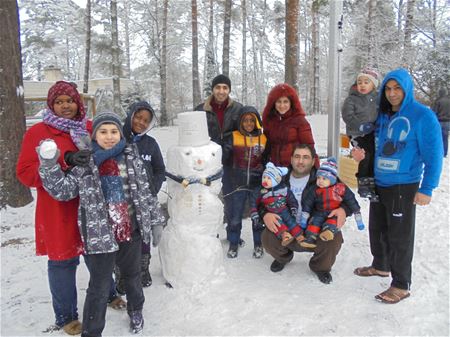 Ook winterpret in De Bark