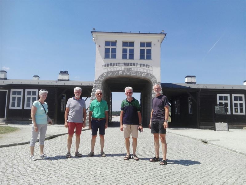 Op de terugweg via Dresden