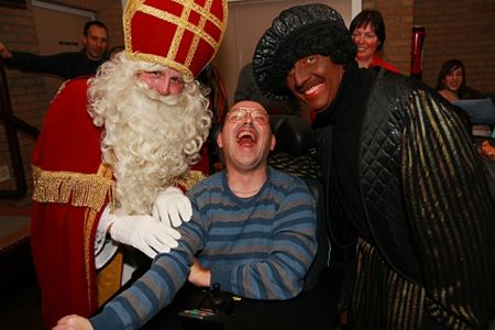 Op schoot bij de Sint