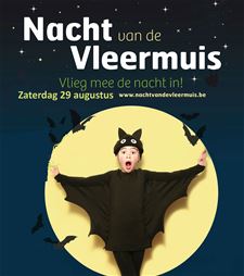 Op zoek naar vleermuizen aan Meylandt